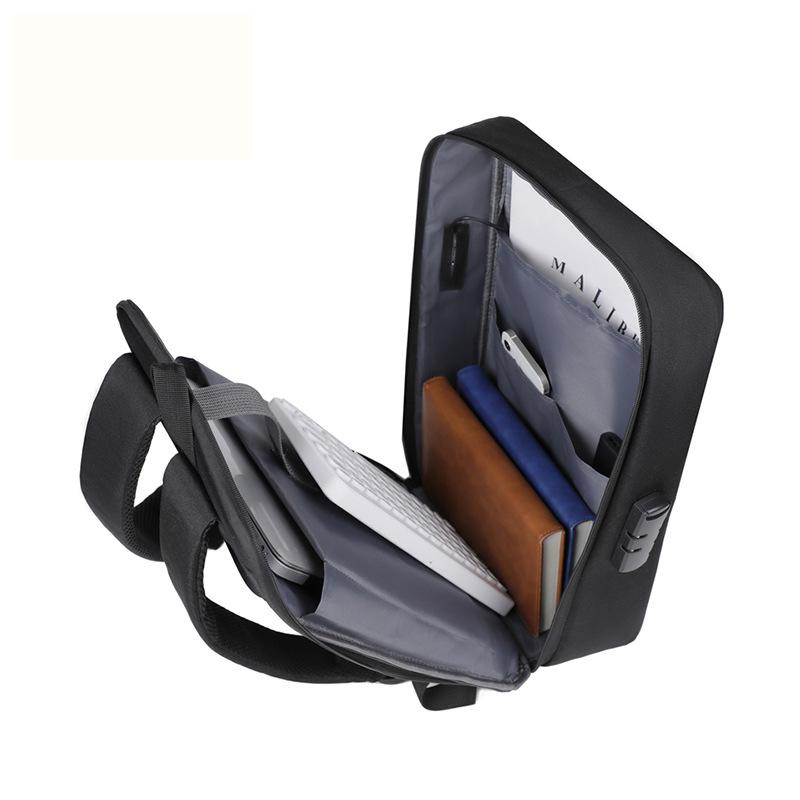 USB Business Hard Shell Backpack Men's Casual Fashionable Anti-theft Travel Backpack Advanced Tent Travel Waterproof Laptop Bag