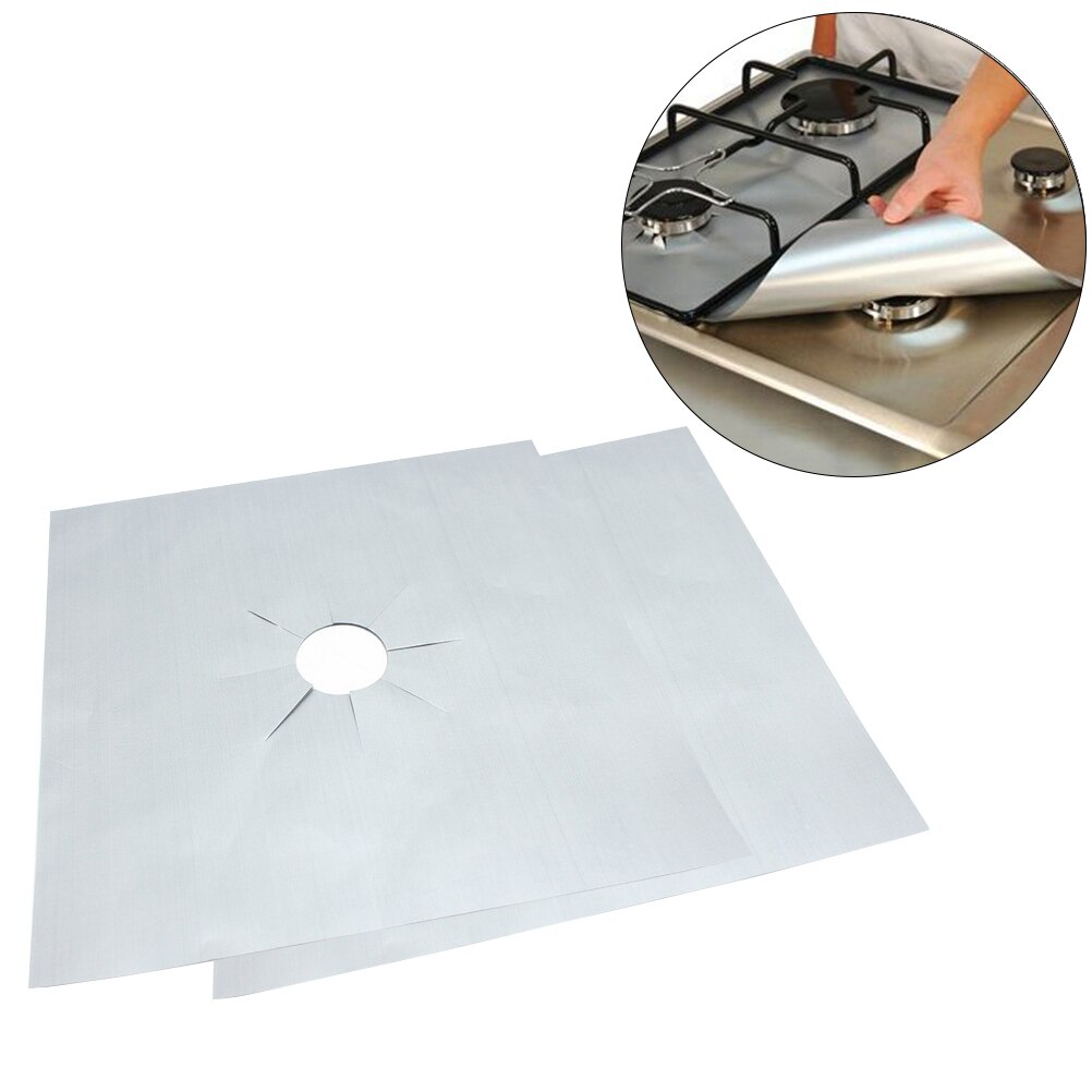 1PC Kitchen Gas Hob Protector Universal Heavy Duty Oven Liner Gas Hob Protector Sheets