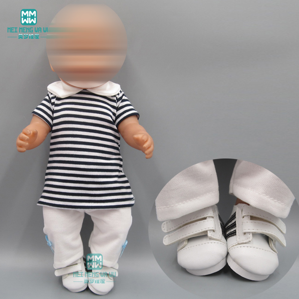 Doll clothes for 17inch 43cm baby toy born doll Ac... – Grandado