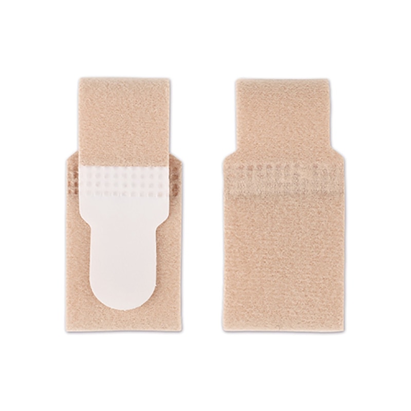 1pc trasiga tåplast tyg tå skena kudde bandage fingerskydd rakt hår hammare tå separator splint omsluter fotvård