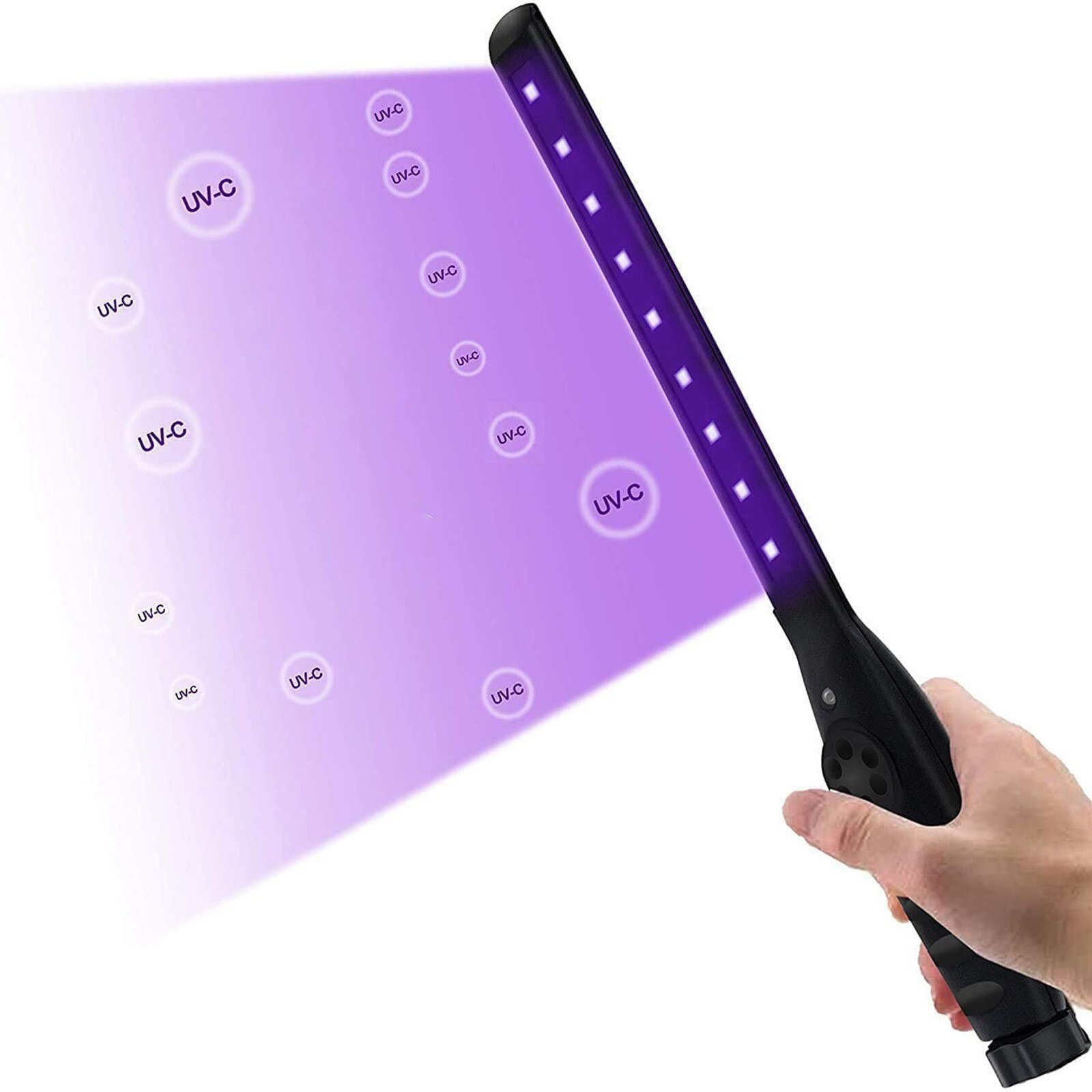 40# 40LED UV Lamp Maintenance Lamp Household Portable UVC Ray Ultraviolet Light Super Mini Aluminum UV Light Torch Lamp