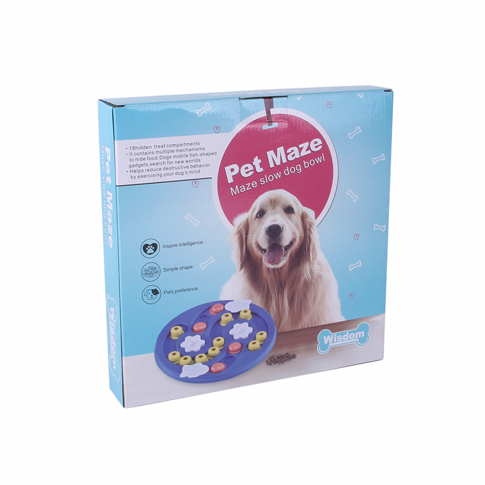 Jouets Puzzle pour chiens, mangeoire lente interactive, augmentation des chiots, distributeur de nourriture IQ, manger lentement, bol antidérapant, jeu d'entraînement pour animaux de compagnie, chat et chiens