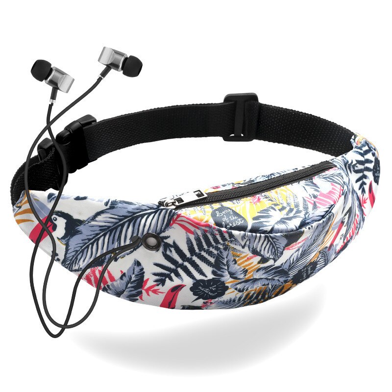 Colorful Waist Bag Waterproof Travelling Mobile Phone Waist Pack For Women Belt Bag: 9