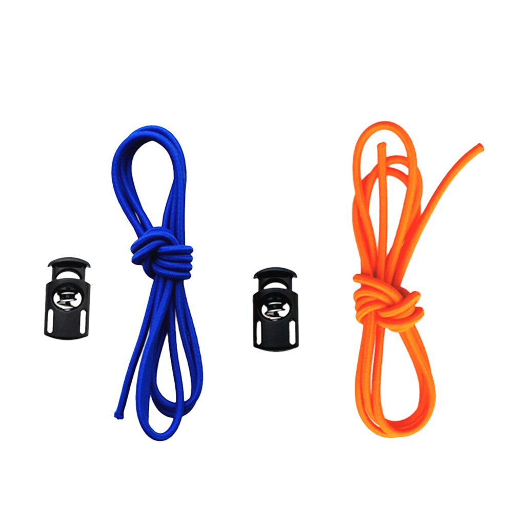 2 Pieces Strong Rubber Universal Swimming Goggles Swim Glasses/Dive Mask Elastic Strap &amp; Cord Lock Stopper