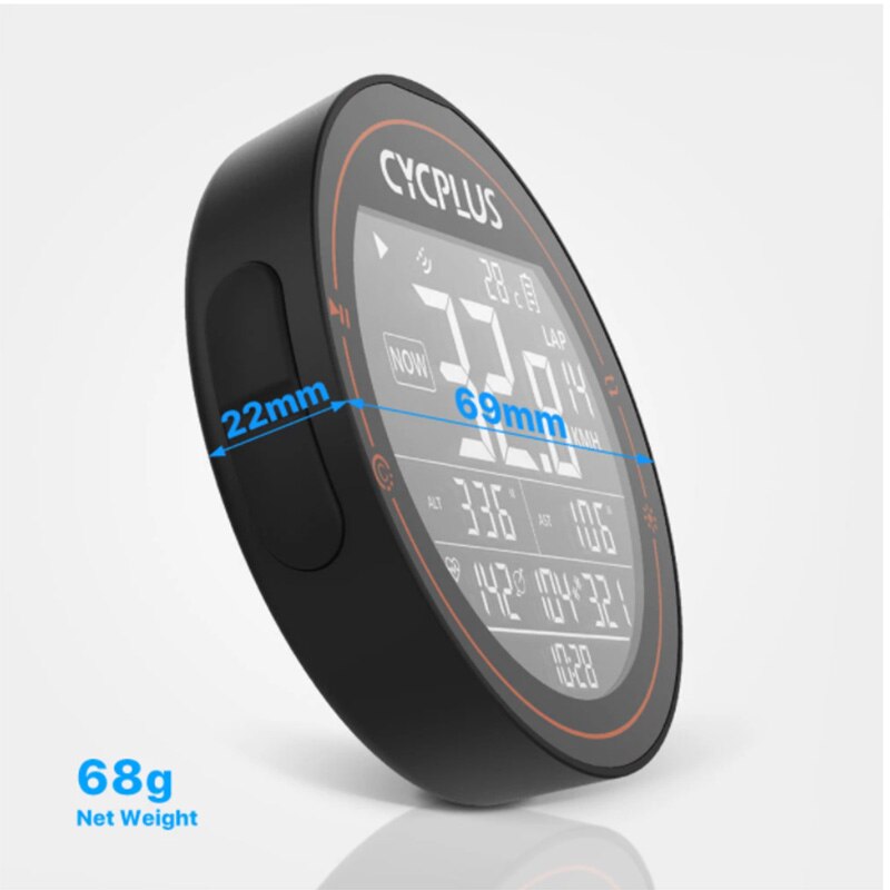 CYCPLUS – GPS M2 sans fil Bluetooth ANT +, ordinateur de vélo, compteur de vitesse, étanche, accessoires de cyclisme