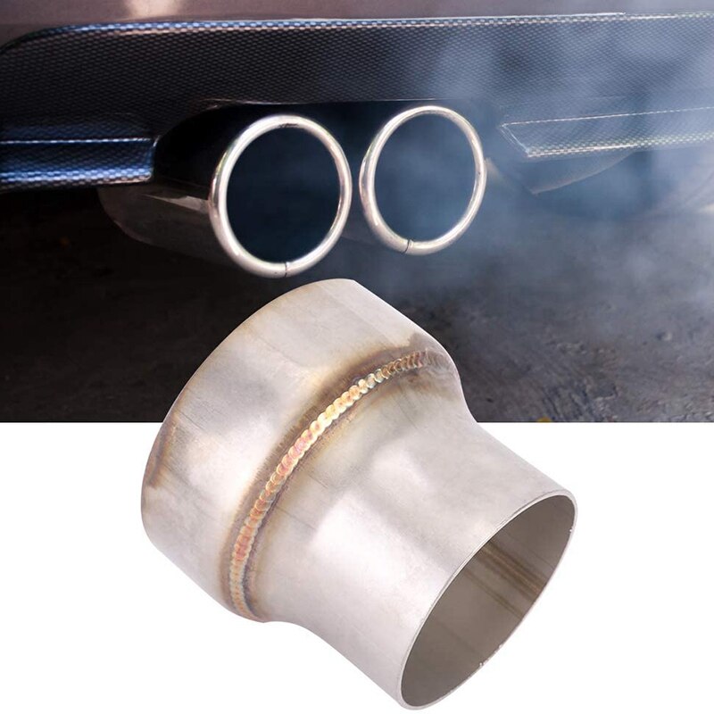 Piping Exhaust Reducer, 3 Inch to 4 Inch Turbo/Exhaust Reducer Adapter Pipe Stainless Steel Universal for Car Auto Truck