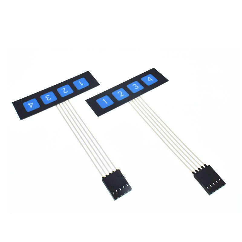 1 2 3 4 12 16 20 Key Button Membrane Switch 1x4 3x4 4x4 4x5 Keys Matrix Array Keyboard Keypad Control Panel DIY Kit For Arduino