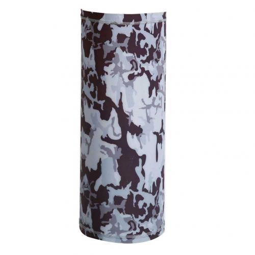 Unisex bloemenprint hoofdband zonbescherming stofdicht fiets nekwarmer sjaal fiets nekwarmer sjaal fiets nekwarmer s: Lichtgrijs