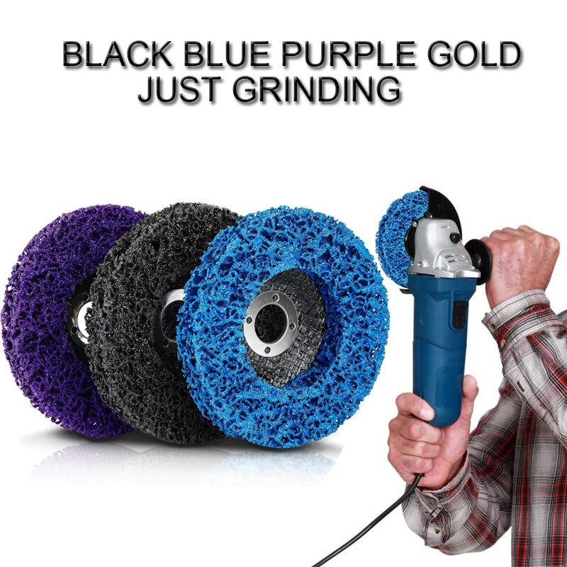 115mm 125mm Polishing Strip Disc Abrasive Wheels Rust Remover Paint Clean Grinding Wheels for Angle Grinder Car Motorcycles