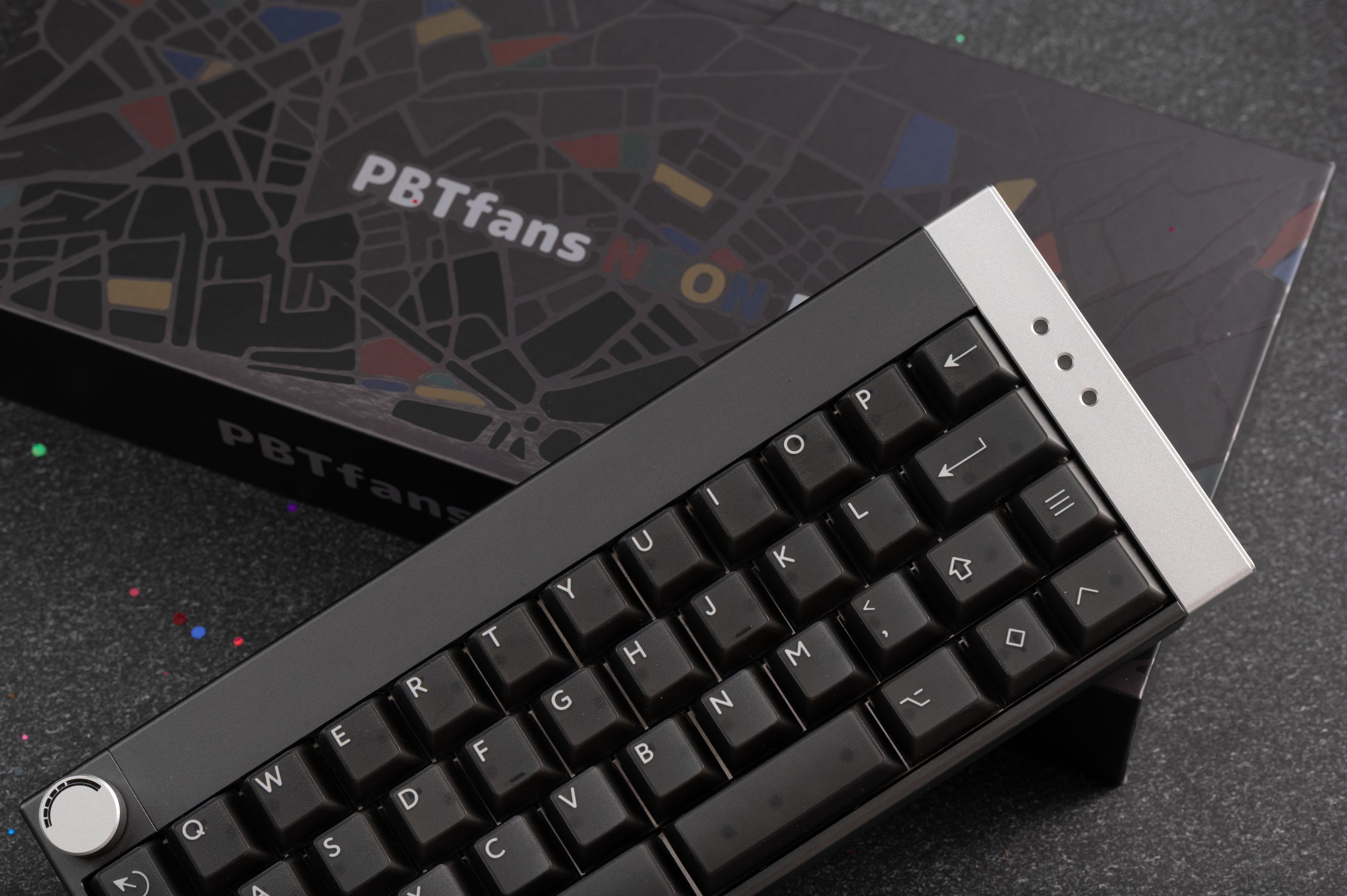 [Child kit] PBTfans Neon R2 ABS Doubleshot Cherry Profile MX-style Keycaps KBDfans 40s/ International kit/Spacebar/Numpad