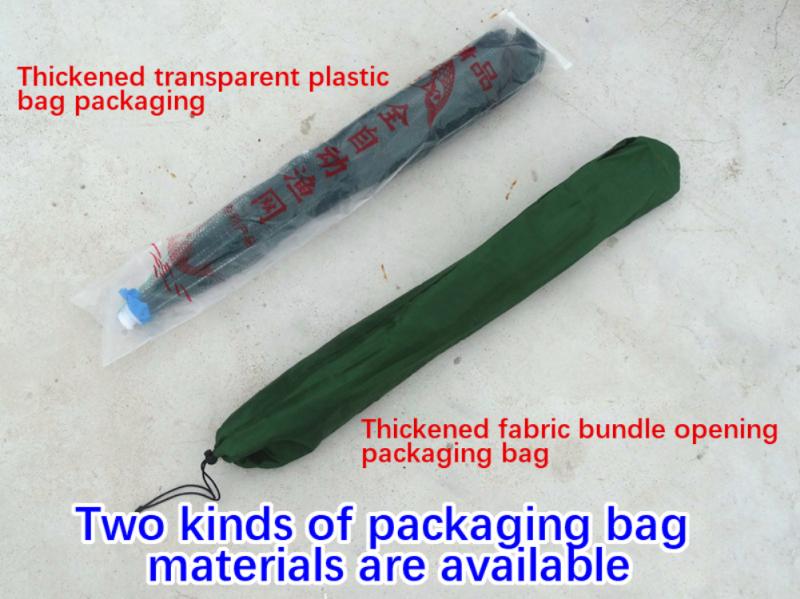 Automatic Folding Fishing Net Prawn Cage Nylon Crab Net Thick Umbrella Frame Portable Shrimp Cage With Bait Bag Fishing Tool