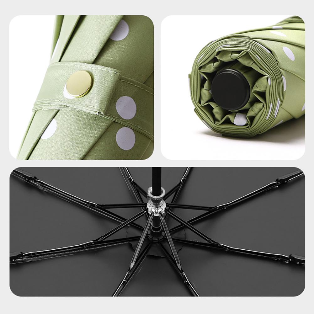 Paraguas de protección UV, sombrilla plegable resistente al agua y al viento, a la