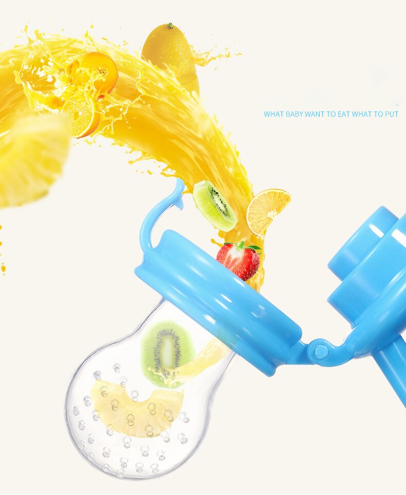 Baby tand tandvlees baby training kauwen fruit en groente met beet bag taai speelgoed