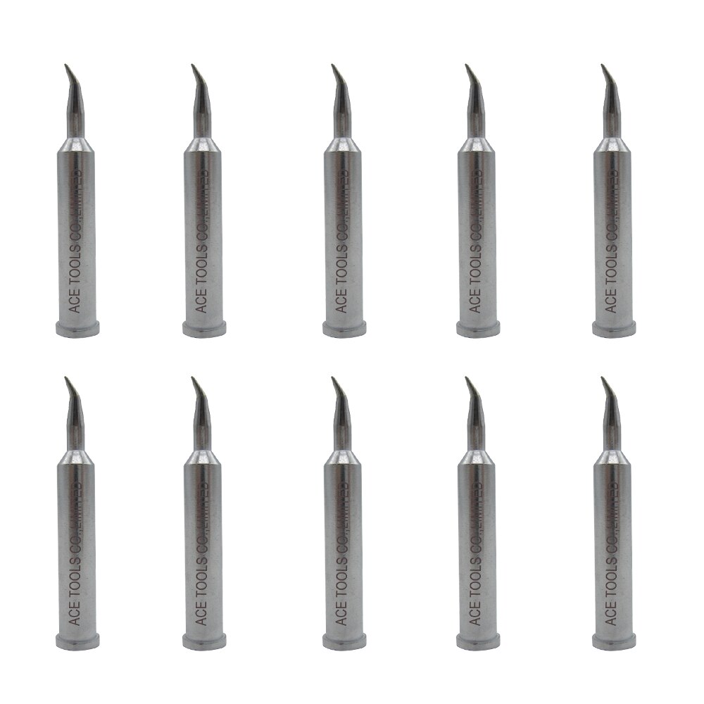 Weller XTX Soldering Tip Bent Conical 0.2mm Replace WXP120 WP120 WP120IG WX1010 WX2020 WT1010H WD1000HPT Station Iron Bit: 10 Pieces
