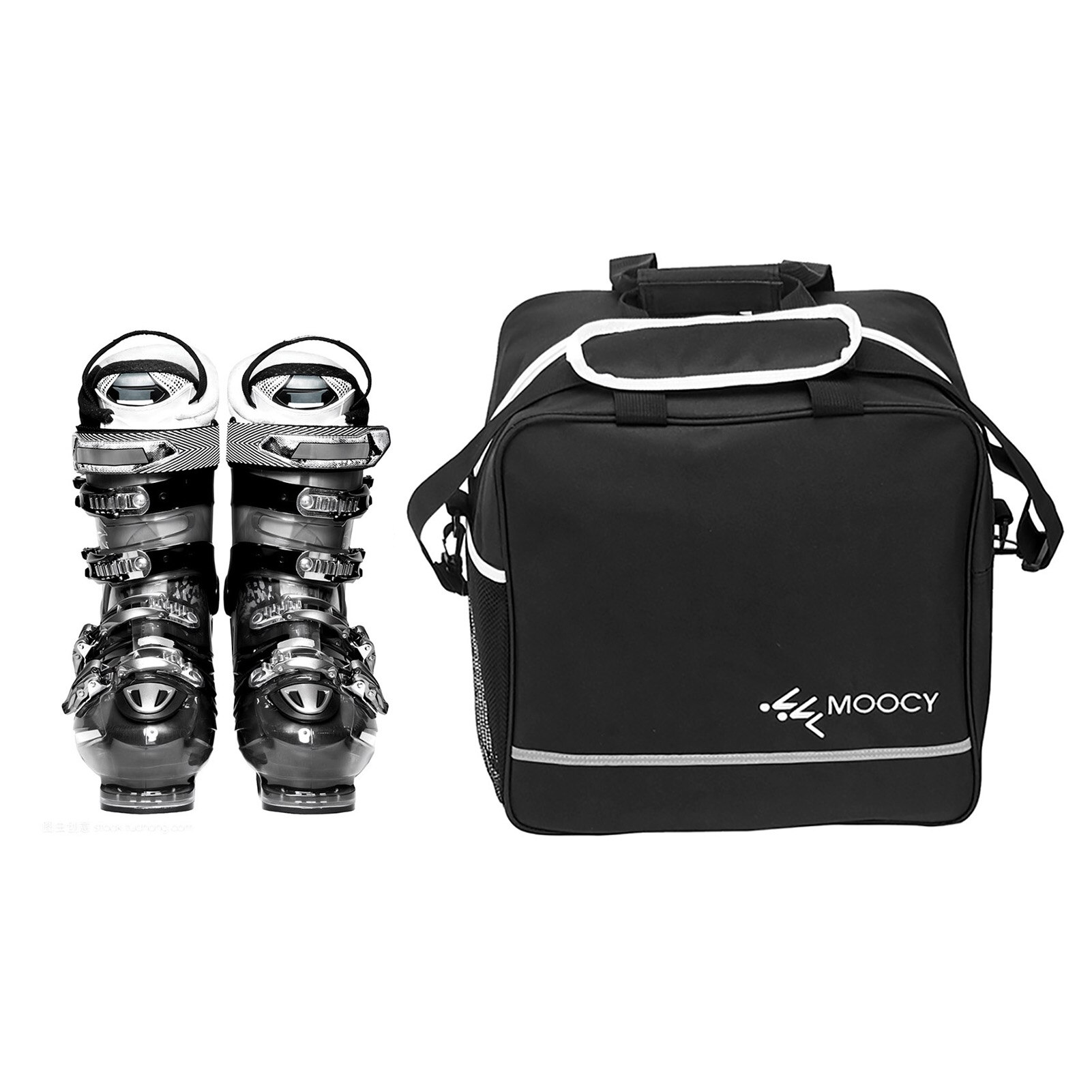 Snowboard e bota saco botas snowboard acolchoado saco de armazenamento mochila de esqui resistente a riscos inverno snowboard caso protetor