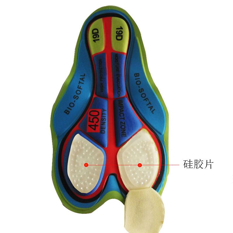 Pantalones cortos de ciclismo de montaña para hombre 9d ropa interior deportiva para ciclismo de montaña, mallas de compresión 19d 3d hombre.