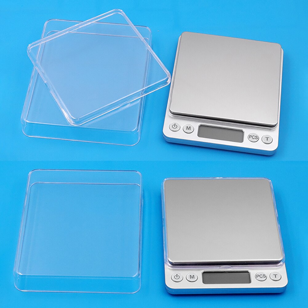 Kitchen Scale Precise LCD Digital Electronic Scale Pocket Mini Diet Gram Scale Cooking Weight Scales 0.1/0.01g