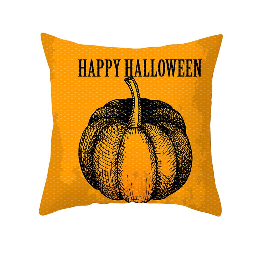 Halloween Decoratie Voor Thuis Cartoon Pompoen Vleermuis Ghost Kussensloop Horror Halloween Party Benodigdheden Accessoires Haloween Ornament: 11