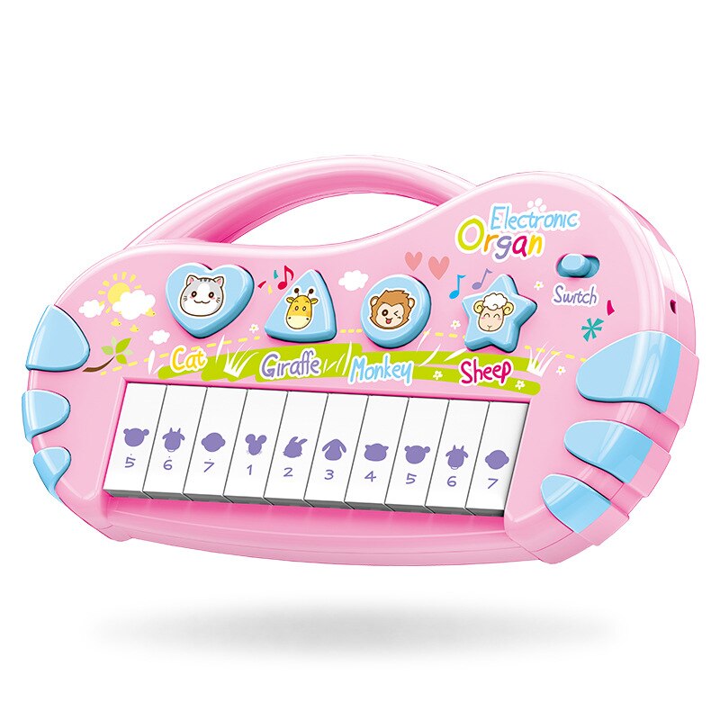 Children's keyboard toy early education puzzle baby music girl baby beginner piano multi-function piano 0-1 years old