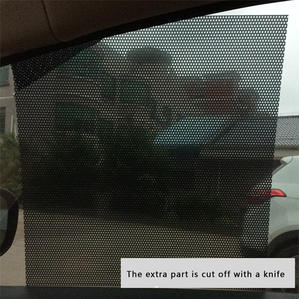 38x42cm Car Sunscreen Insulation UV Antistatic Film Side Window Glass Sunscreen Partition Summer Car Supplies