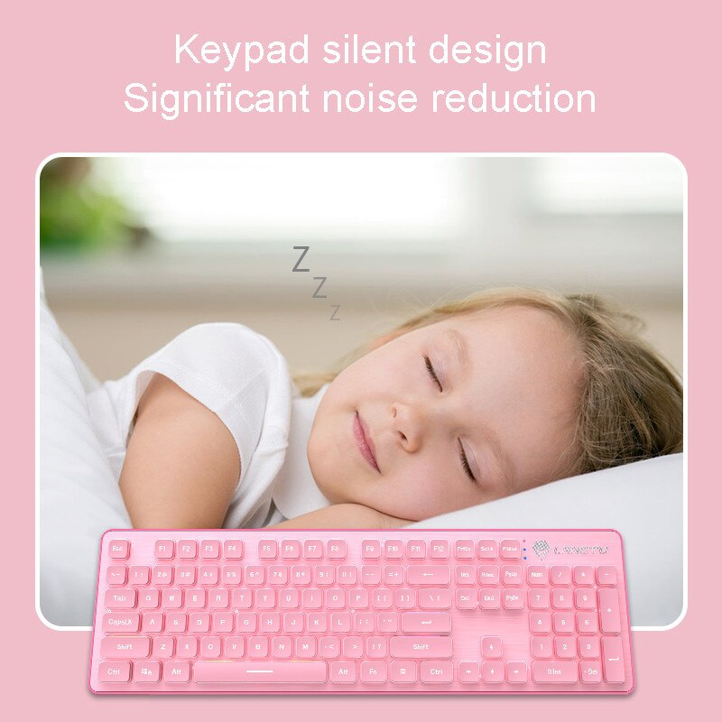 Gaming Keyboard Backlit Keyboard With Silent Gaming Mouse Set Keyboard Mouse Gamer Kit For Computer Game PC Laptop