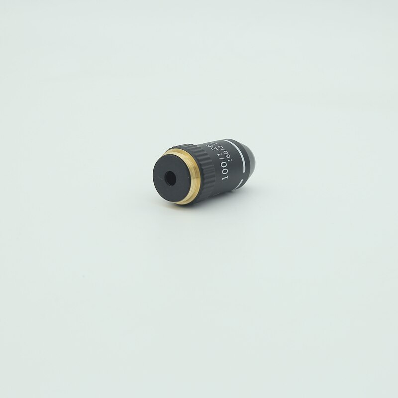 195 Type Achromatic Objective Lens 100x Microscope Objective Lens RMS 20.2mm Objective Lens Parts