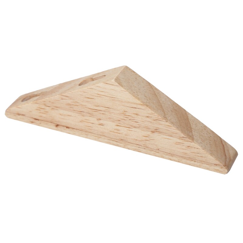 Natuurlijke Hout Kleerhanger Muur Gemonteerde Kapstok Decoratieve Sleutelhouder Hoed Sjaal Handtas Opslag Hanger Badkamer Rack