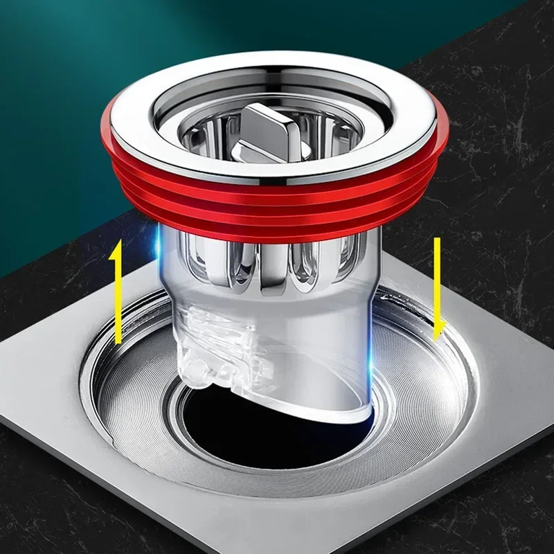 Kloak deodorant gulvafløb kerne køkken vandafløbsfilter gulvsi prop vandlås vask anti-lugt ingen lugt badeværelse toilet