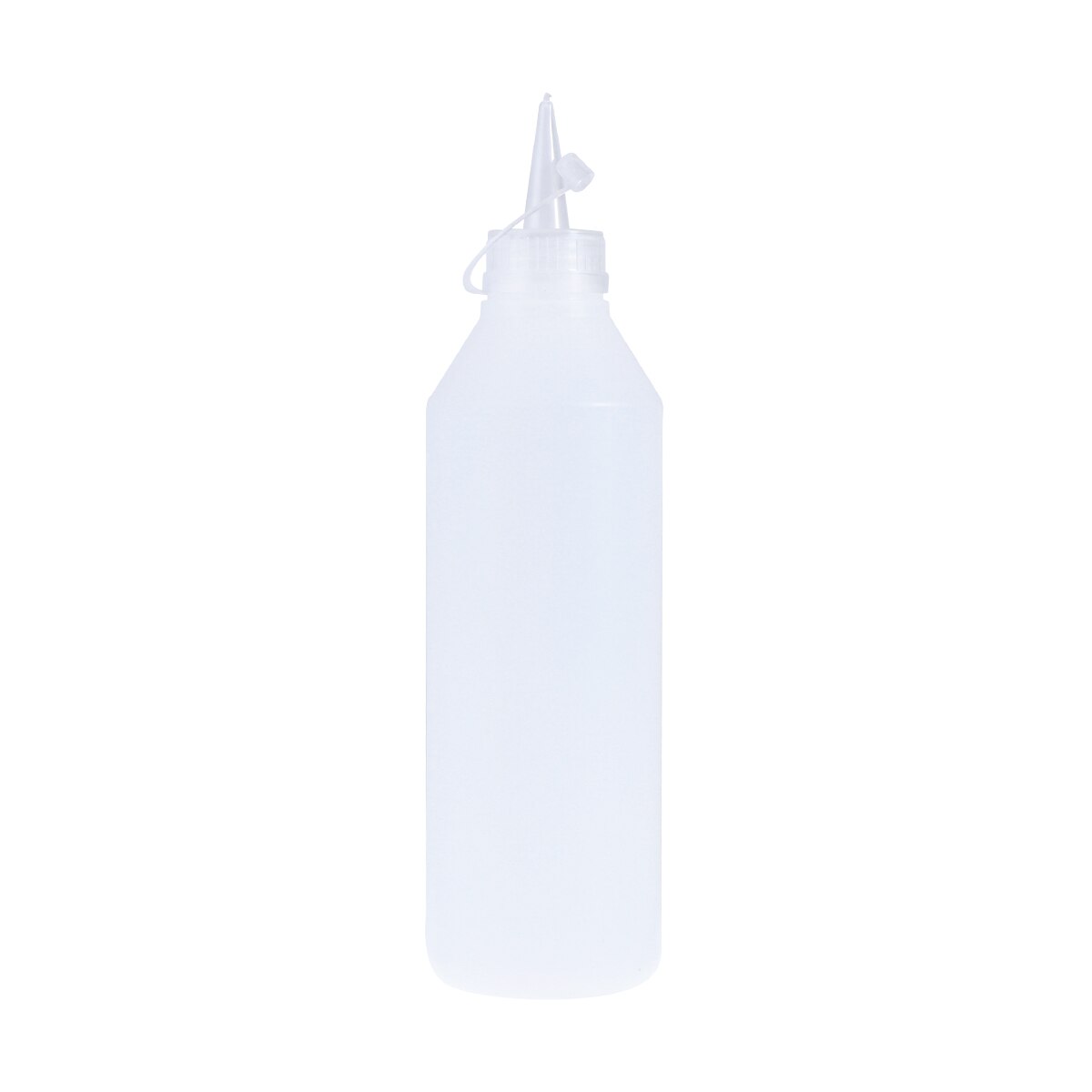2PCS 500ML Squeeze Bottles Leak-proof Caps Dispense Squeeze Polyethylene Bottle for Liquid Home Use