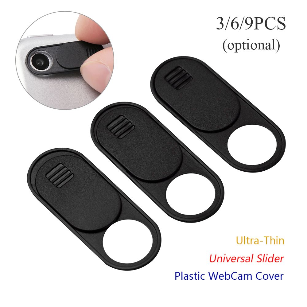 Universele Plastic Webcam Cover Sluiter Magneet Slider Camera Cover Voor Iphone Laptop Mobiele Telefoon Len Privacy Stickers