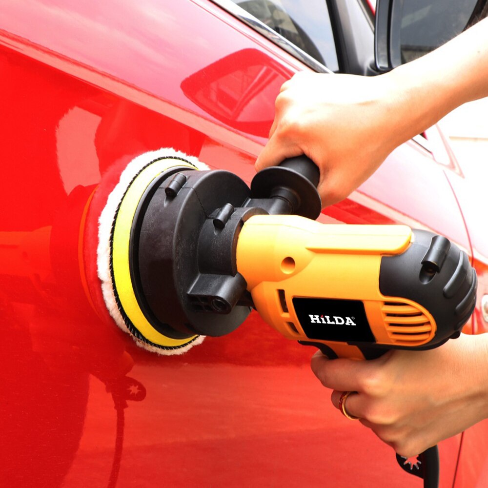 220v 700w kannettava auton kiillotuskone säädettävä nopeus auton vahaus kiillotus tiivistys lasite kone sähköinen kiillotuskone metalli ja huonekalut
