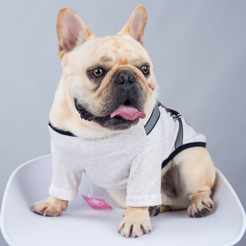 Hondenkleding Voor Kleine Middelgrote Honden Franse Bulldog Rugzak Gedrukt Hond Jasje Puppy Kleding Yorkshire Outfit S-2XL