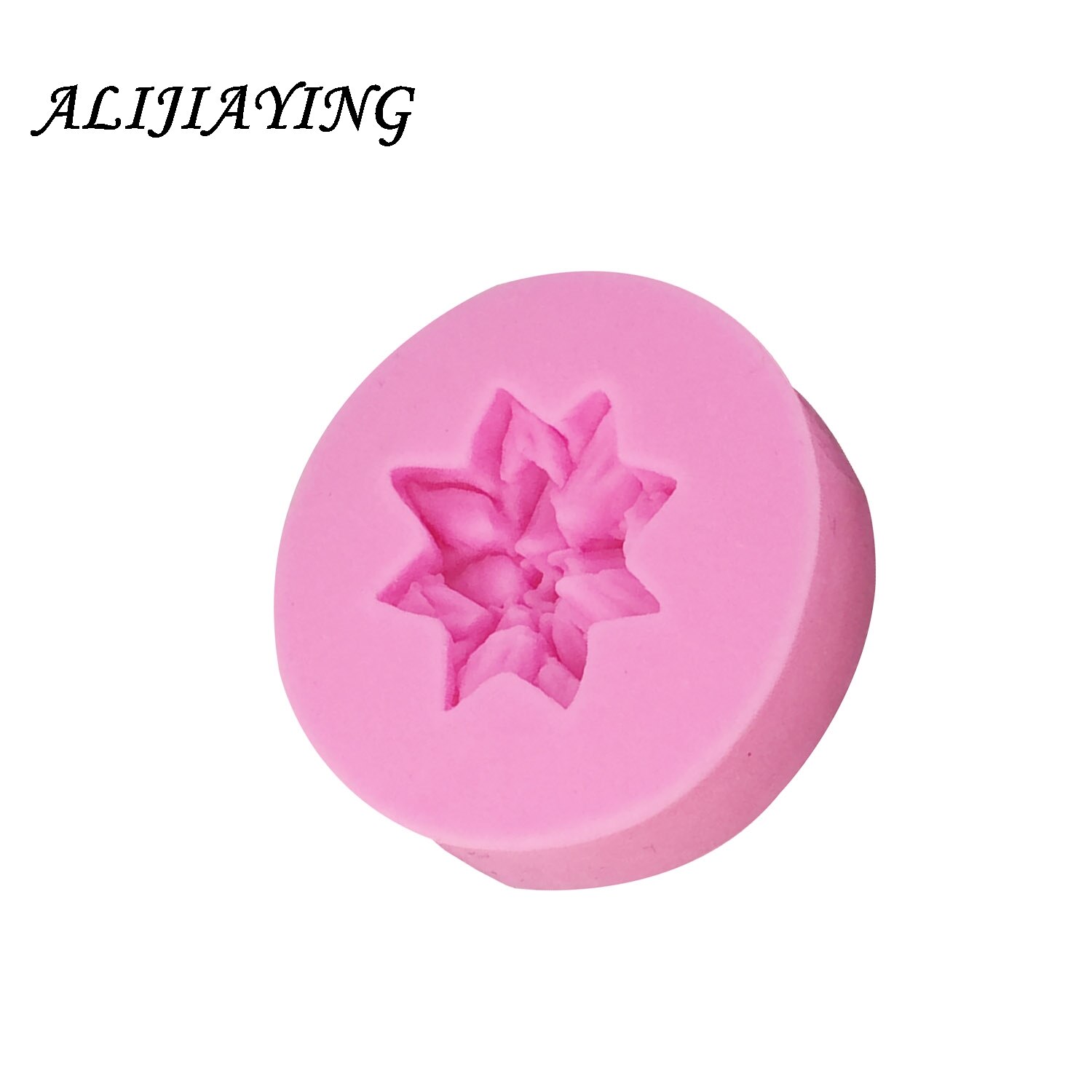 1 stks Bloem Silicone Mold Sugarcraft Reliëf Fondant Cake Decorating Gereedschappen Fimo Klei Candy Jelly Chocolade Gumpaste Mallen D0285