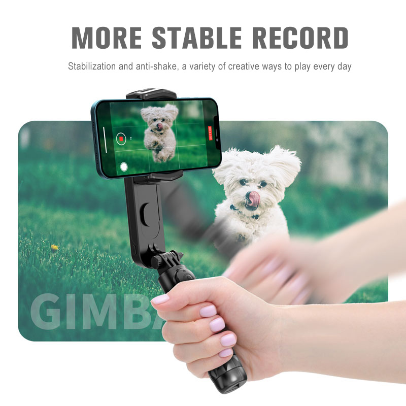 3-Axis Handheld Gimbal Wireless Bluetooth Phone Gimbal Stabilizer for iPhone Tripod Gimbal Smartphone Stabilizer Gimbal