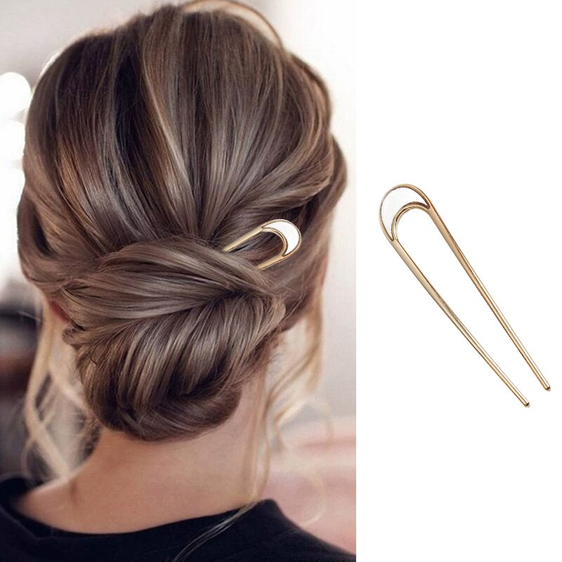 Knot Haar Clip Vrouwen Zomer Hoofdband Print Haarspeld Haarbanden Donut Bun Voormalig Maker Hair Styling Tools: 11