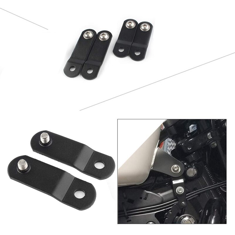 Motorcycle Gas Tank Lift 2 Inch(51Mm) Gas Tank Lift Kits Compatible with Sportster XL 883 1200 48 72 Dyna Raise Tank Lift