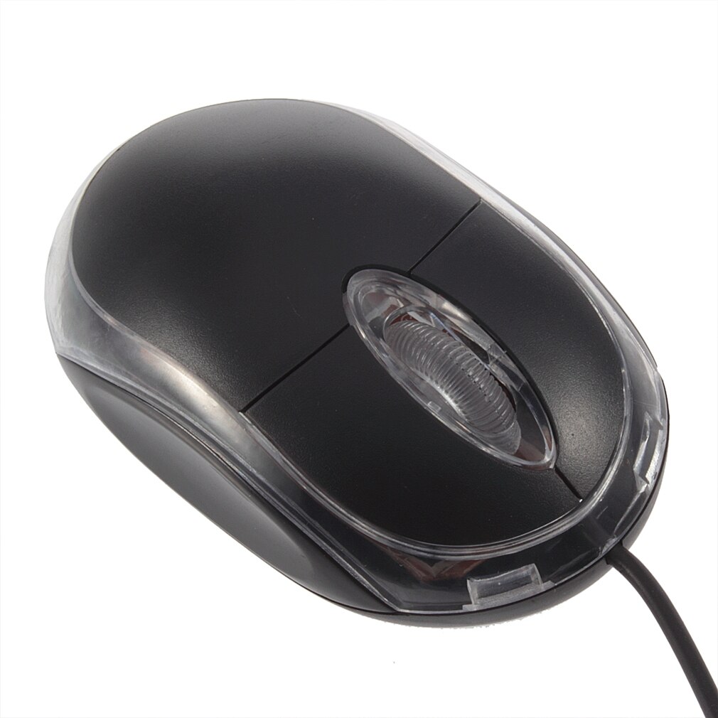 Ergonomic USB Wired Optical Maus Gaming Mouse Gamer LED For DELL ASUS Computer Laptop Black