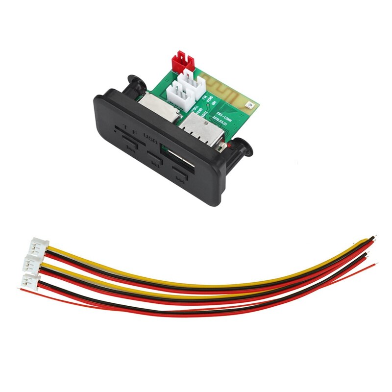 MP3 Decoder Board Bluetooth 5.0 12V Auto O Module Mini Dc Wma Usb Fm Tf Radio Voor Auto MP3 accessoires