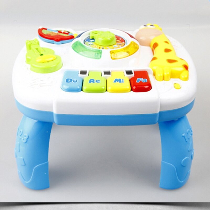 Infants Musical Instrument Learning Table Baby Animals Piano Educational Toys