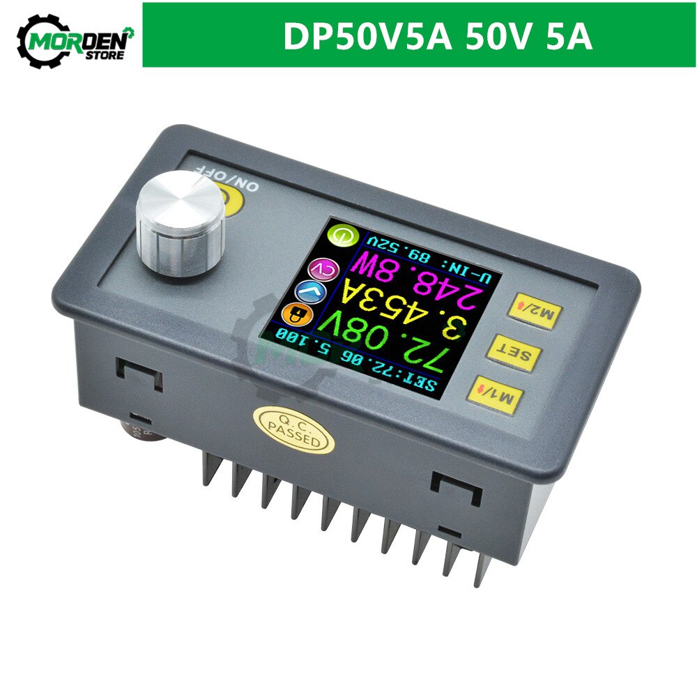 Dp30 v 5a dp50 v 5a konstant spænding konstant strømtrin ned programmerbar strømforsyningsmodul spændingsomformer voltmeter 30v 50v: Dp50 v 5a 50v 5a