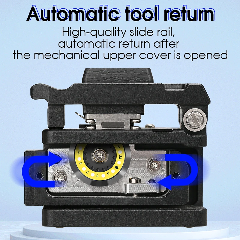 Comptyco aua -x2 ftth glasfaserschneider, kabelschneidemesser, faserschneider mit abfallbehälter