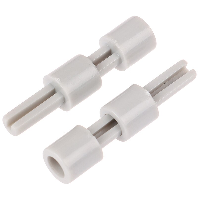 2/4 stk mixer potentiometer forlængelsesaksel grå plast forlængelsesaksel