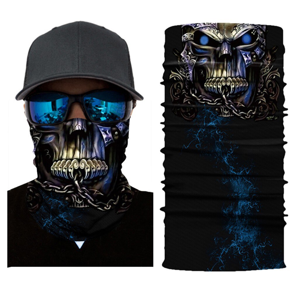 Cycling Motorcycle Head Scarf Neck Warmer Face Mask Ski Balaclava HeadbandMask Scary halloween Face Shield OutdoorZ0301