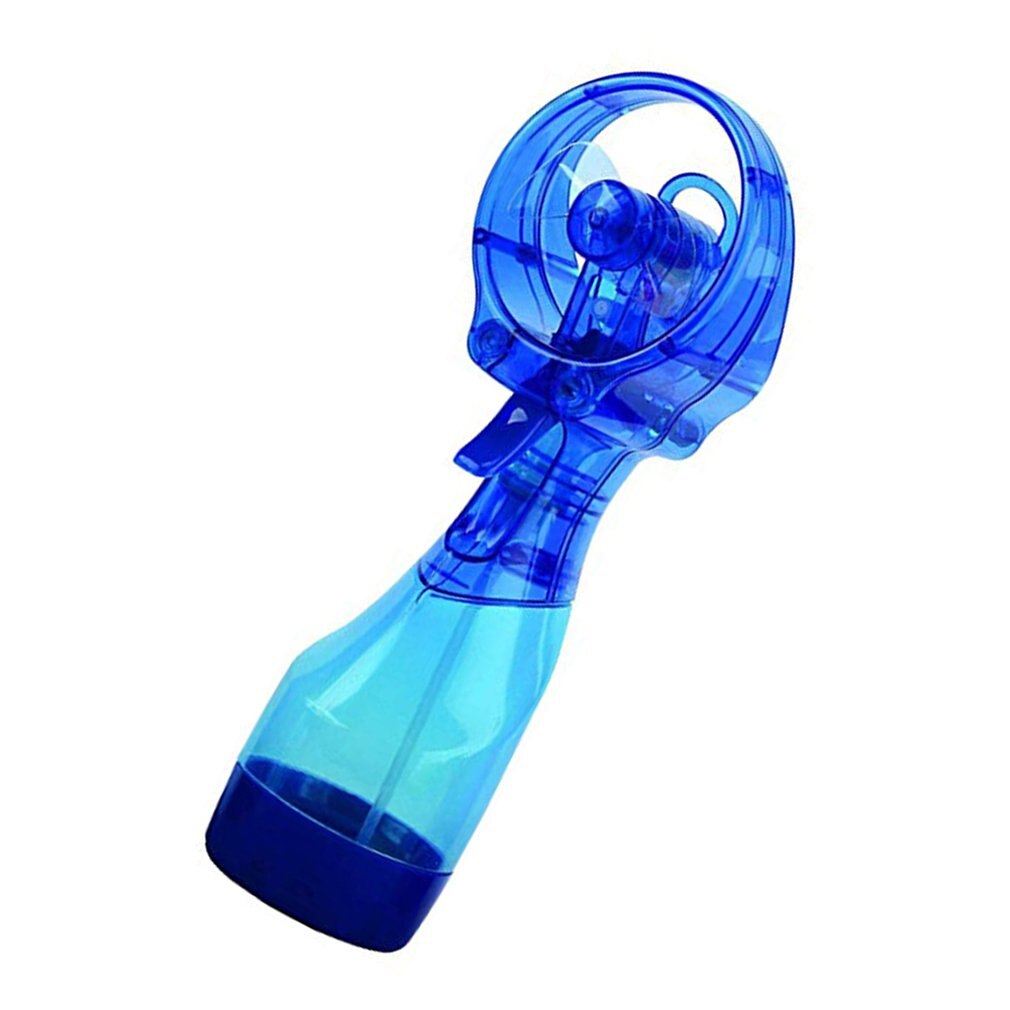 Portable Handhold Water Mist Fan 2In1 Functions Powerful Fan Water Cooling Spray Fan Humidification Fan