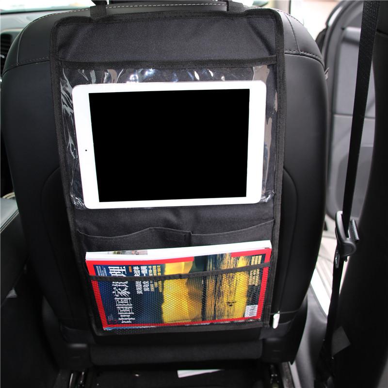 Kind Auto Organizer Opbergtas Voor Ipad Auto Seat Terug Opknoping Tas Houder Opbergtas Voor Kinderen Mesh Protector Mat
