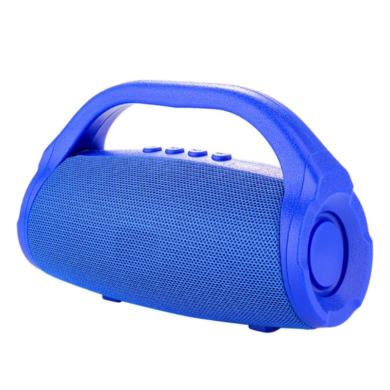 Creatieve Draadloze Bluetooth Speaker Draagbare Anti Stereo Subwoofer Boom Box Ondersteuning Tf Radio Voor Telefoon Pc Computer 1200Mah: blue