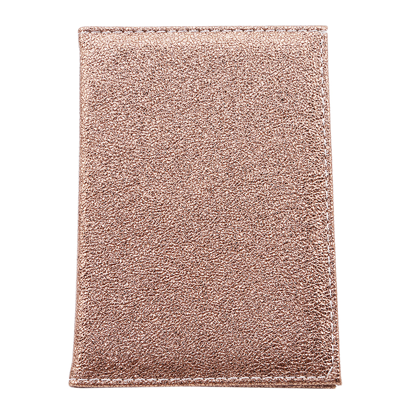 Luxe Solid Paspoort Cover Voor Vrouwen Reizen Paspoort Case Leather Leuke Paspoort Portemonnee Paspoorthouder: Gold