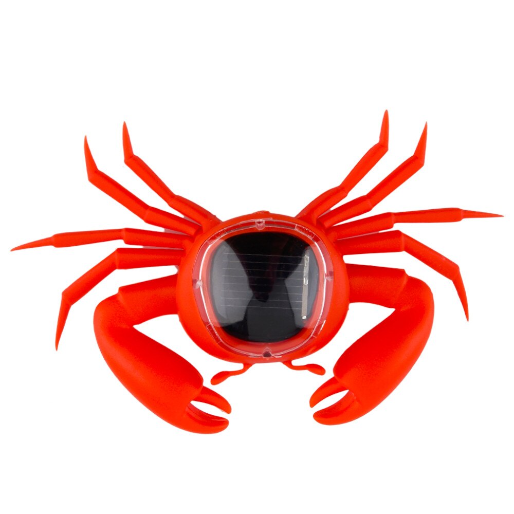 1 stücke Lernen Pädagogisches Kreative Solar Powered Mini Laufende Krabben/Solar Power Hummer für Kinder Lehre Gadget: Crab