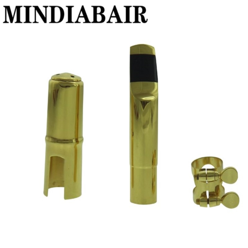 Metal Alto Tenor Soprano Saxophone Mouthpiece Nozzle 5-9 Jazz Music Saxophone Sax Brass Instruments