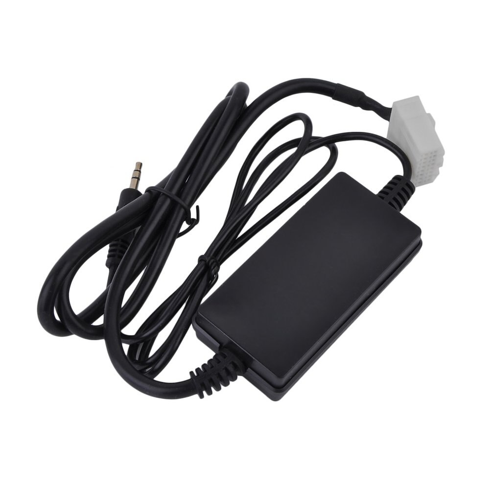Car Vehicles 3.5mm Mini Jack AUX MP3 Audio Music Interface Adapter Universal Fit For Mazda